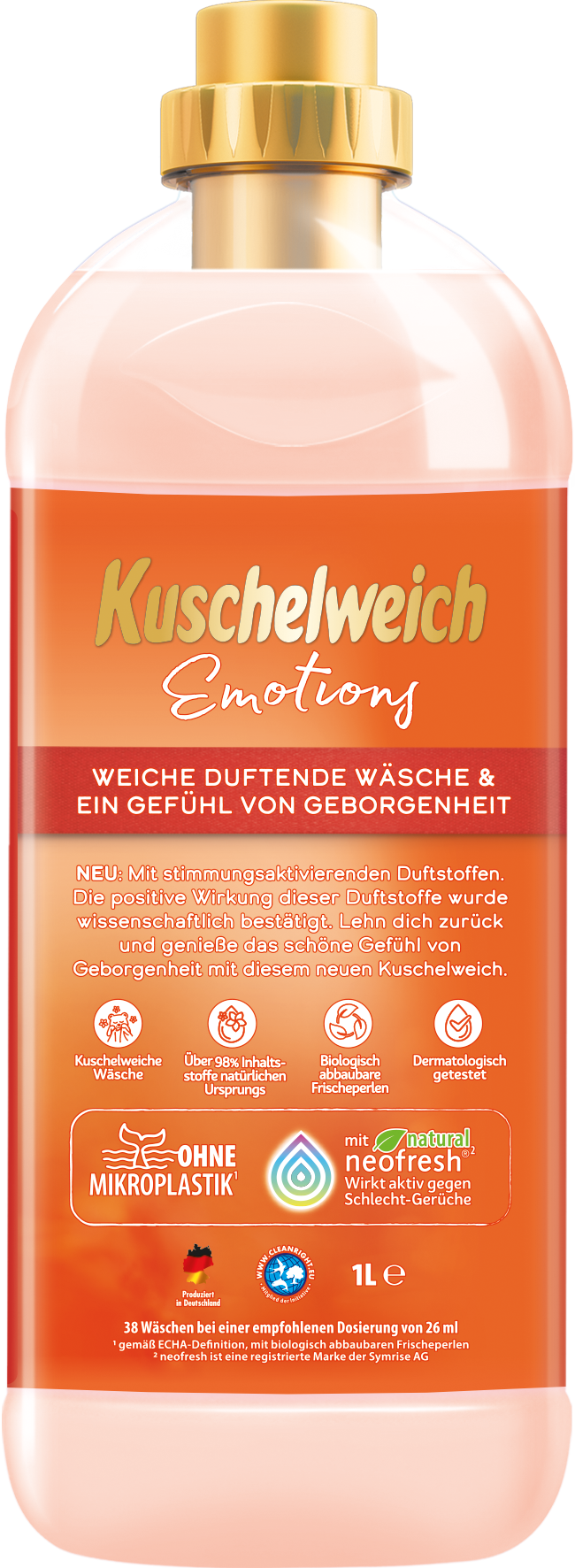 Kuschelweich Weichspüler Emotions