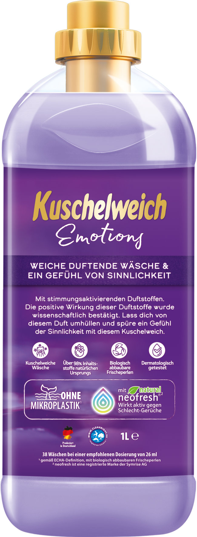 Kuschelweich Weichspüler Emotions